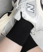 【ウィゴー/WEGO】の無地リブソックス(丈14㎝) ブラック|ID: prp329100004855306 ipo3291000000035774346