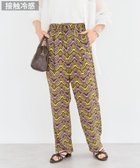 【グリーンパークス/Green Parks】の柄イージーパンツⅢ(テーパード) Yellow|ID: prp329100004855312 ipo3291000000035774515