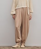 【グレース コンチネンタル/GRACE CONTINENTAL】のフィブリルバルーンパンツ ベージュ|ID: prp329100004855320 ipo3291000000035774680