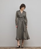 【グレース コンチネンタル/GRACE CONTINENTAL】のカシュクールバルーンワンピース 人気、トレンドファッション・服の通販 founy(ファニー) ファッション Fashion レディースファッション Fashion for Women ワンピース Dresses ギンガム Gingham, Gingham Fabric タフタ Taffeta, Structured Fabric チェック Check, Plaid, Tartan バルーン Balloon, Balloon Silhouette リボン Ribbon, Bow エレガント 上品 Elegant 夏 Summer 春 Spring S/S・春夏 SS, Spring/Summer, Warm Season thumbnail チャコール|ID: prp329100004855322 ipo3291000000035774707