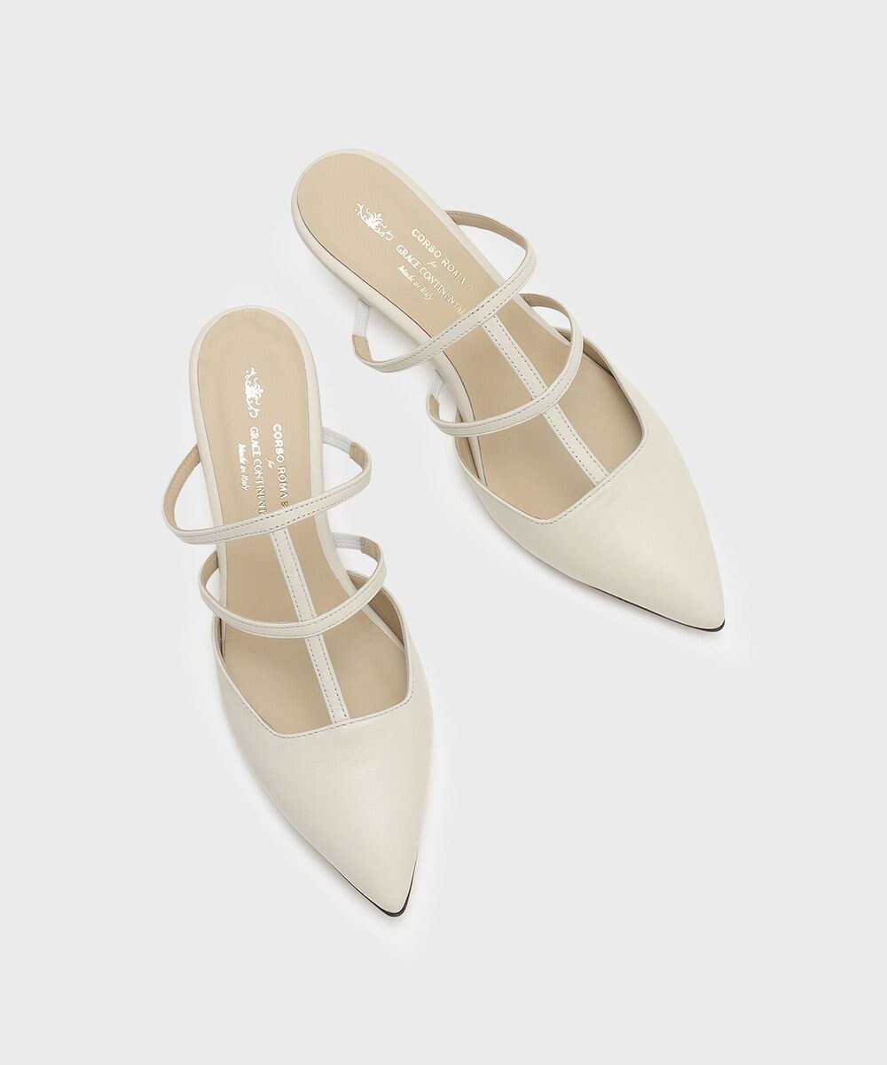 【グレース コンチネンタル/GRACE CONTINENTAL】のCORSO ROMA ストラップミュール 人気、トレンドファッション・服の通販 founy(ファニー) 　ファッション　Fashion　レディースファッション　Fashion for Women　イタリア　Italy　サンダル　Sandals, Summer Shoes　シューズ　Shoes, Footwear　ベーシック　Basic, Essential　ラップ　Wrap, Wrap Design　人気　Popular, Best Seller　夏　Summer　春　Spring　S/S・春夏　SS, Spring/Summer, Warm Season　 other-1|ID: prp329100004855323 ipo3291000000035774717