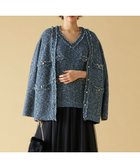 【自由区/JIYU-KU】のミックスツイードニット ベスト リッツブルー系|ID: prp329100004855345 ipo3291000000035775115