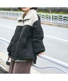 【クラフトスタンダードブティック/CRAFT STANDARD BOUTIQUE】のボアキルト切替ブルゾン 人気、トレンドファッション・服の通販 founy(ファニー) ファッション Fashion レディースファッション Fashion for Women アウター Coat / Outerwear Collection レディースジャケット・軽アウター Jackets ブルゾンジャケット・スポーティアウター Blouson Jackets キルティング Quilted, Quilting キルト Quilt, Quilted Fabric 切替 Switching, Contrast Panel ジャケット Jacket, Outerwear ダウン Down, Puffer デニム Denim, Jeans Material ドローコード Drawcord, Drawstring Cord ハーフ Half, Half-Length ブルゾン Blouson, Bomber Jacket ポケット Pocket, Pocket Detail 防寒 Cold Protection, Winter-Ready リラックス Relax, Relaxed Fit 冬 Winter / This Winter A/W・秋冬 Autumn/Winter thumbnail Black|ID: prp329100004855477 ipo3291000000035787336