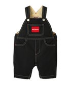 【ミキハウスホットビスケッツ/MIKI HOUSE HOT BISCUITS / KIDS】の【ミキハウス】【70-100cm】6分丈オーバーオール 黒|ID: prp329100004855510 ipo3291000000035788039