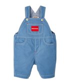 【ミキハウスホットビスケッツ/MIKI HOUSE HOT BISCUITS / KIDS】の【ミキハウス】【70-100cm】6分丈オーバーオール ストームブルー|ID: prp329100004855510 ipo3291000000035788046