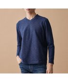 【ジョセフ アブード/JOSEPH ABBOUD / MEN】の【上質な肌触りと美しい光沢感 】ブロックリンクス 長袖Tシャツ 26SSモデル 人気、トレンドファッション・服の通販 founy(ファニー) ファッション Fashion メンズファッション Fashion for Men トップス・カットソー Cut & Sew Tops メンズシャツ Shirts インナー Innerwear 春 Spring カットソー Cut and Sewn Top カーディガン Cardigan, Knitwear コンパクト Compact, Small Size ジャケット Jacket, Outerwear ダウン Down, Puffer デニム Denim, Jeans Material なめらか Smooth, Silky Texture 長袖 Long Sleeve, Full Sleeve ブロック Block, Solid Block Pattern S/S・春夏 SS, Spring/Summer, Warm Season おすすめ Recommended / Our Picks 夏 Summer エレガント 上品 Elegant ビジネス 仕事 通勤 Business / Work / Commuting 2026年 2026 thumbnail ダルブルー系|ID: prp329100004855529 ipo3291000000035788480