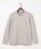 【ジョセフ アブード/JOSEPH ABBOUD / MEN】の【上質な肌触りと美しい光沢感 】ブロックリンクス 長袖Tシャツ 26SSモデル 人気、トレンドファッション・服の通販 founy(ファニー) ファッション Fashion メンズファッション Fashion for Men トップス・カットソー Cut & Sew Tops メンズシャツ Shirts インナー Innerwear 春 Spring カットソー Cut and Sewn Top カーディガン Cardigan, Knitwear コンパクト Compact, Small Size ジャケット Jacket, Outerwear ダウン Down, Puffer デニム Denim, Jeans Material なめらか Smooth, Silky Texture 長袖 Long Sleeve, Full Sleeve ブロック Block, Solid Block Pattern S/S・春夏 SS, Spring/Summer, Warm Season おすすめ Recommended / Our Picks 夏 Summer エレガント 上品 Elegant ビジネス 仕事 通勤 Business / Work / Commuting 2026年 2026 thumbnail ライトグレー系|ID: prp329100004855529 ipo3291000000035788485