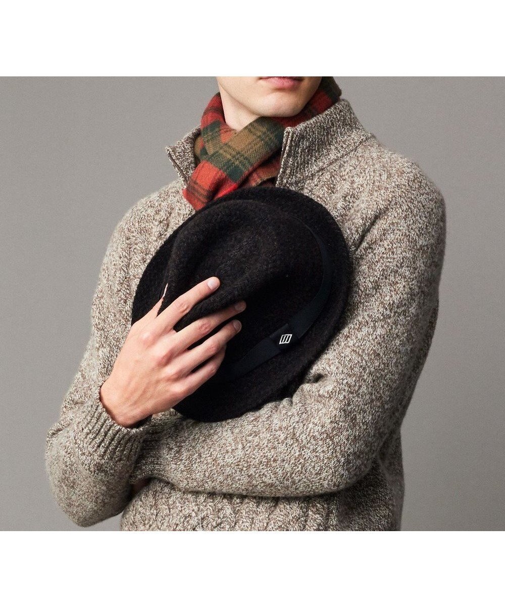 【ジョセフ アブード/JOSEPH ABBOUD / MEN】の【サイズ調整可・暖か】ウールサーモ ハット インテリア・キッズ・メンズ・レディースファッション・服の通販 founy(ファニー) 　ファッション　Fashion　メンズファッション　Fashion for Men　シンプル　Simple, Minimal　フォーマル　Formal, Dressy　冬　Winter / This Winter　定番　Standard, Basic Item　帽子　Hat, Headwear　ダークブラウン系|ID: prp329100004855548 ipo3291000000035789002