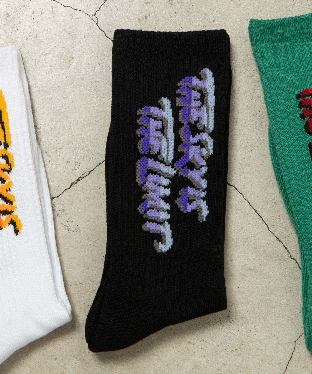 【ウィゴー/WEGO / MEN】のロゴソックス(R) インテリア・キッズ・メンズ・レディースファッション・服の通販 founy(ファニー) 　ファッション　Fashion　メンズファッション　Fashion for Men　シューズ・靴　Shoes　おすすめ　Recommended / Our Picks　サンダル　Sandals, Summer Shoes　スニーカー　Sneakers, Trainers　スマホ　Smartphone, Mobile Device　ソックス　Socks, Hosiery　フィット　Fit, Slim Fit　柄3|ID: prp329100004855556 ipo3291000000035789108