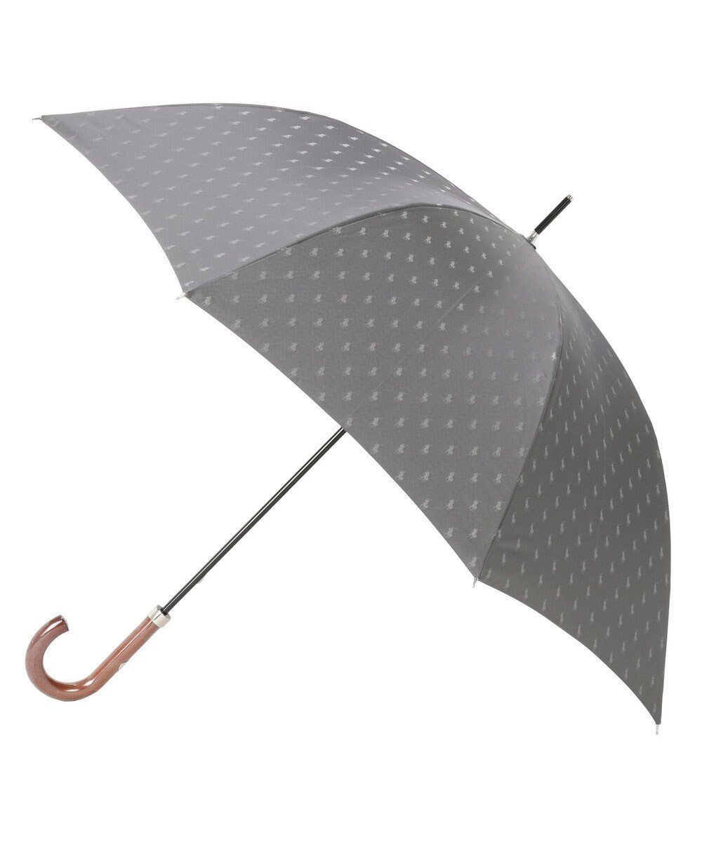 【ムーンバット/MOONBAT / MEN】のPOLO RALPH LAUREN メンズ 長傘 ポロポニー ジャカード/日本製 人気、トレンドファッション・服の通販 founy(ファニー) 　ファッション　Fashion　メンズファッション　Fashion for Men　アイビー　Ivy Pattern　ジャカード／ジャガード　Jacquard, Woven Pattern　ニューヨーク　New York, NYC Style　メンズ　Men's, Menswear　傘　Umbrella, Parasol　日本製　Made In Japan　 other-1|ID: prp329100004855557 ipo3291000000035789193