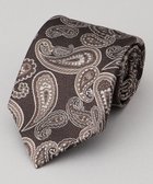 【五大陸/gotairiku / MEN】の【日本製】ネクタイ_ペイズリー ダークブラウン系4|ID: prp329100004855558 ipo3291000000035789213