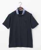 【ジョセフ アブード/JOSEPH ABBOUD / MEN】の【リネン素材/清涼感/吸水速乾】リネン天竺 ポロシャツ ネイビー系|ID: prp329100004855561 ipo3291000000035789269