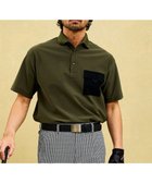 【23区 ゴルフ/23区GOLF / MEN】の【MEN】機能に優れた新素材「AIR TOOL」ポケットポロシャツ カーキ系|ID: prp329100004855563 ipo3291000000035789316