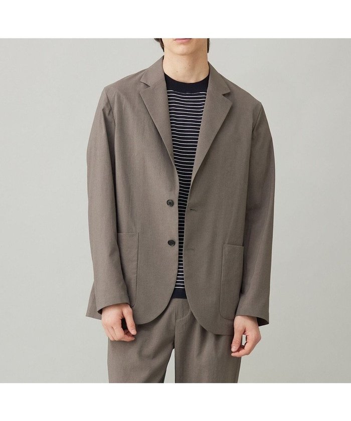 【アンフィーロ/UNFILO / MEN】のTENNEN TOUCH テーラードジャケット インテリア・キッズ・メンズ・レディースファッション・服の通販 founy(ファニー) https://founy.com/ ファッション Fashion メンズファッション Fashion for Men アウター Men's Coats Outerwear テーラードジャケット Tailored Jackets & Blazers 春 Spring 吸水 Absorbent, Quick-Dry 抗菌 Antibacterial, Bacteria-Resistant ジャケット Jacket, Outerwear パッチ Patch, Appliqué ボックス Boxy, Box Shape ポケット Pocket, Pocket Detail ポロシャツ Polo Shirt, Collared Tee リラックス Relax, Relaxed Fit S/S・春夏 SS, Spring/Summer, Warm Season 夏 Summer |ID: prp329100004855565 ipo3291000000035789351