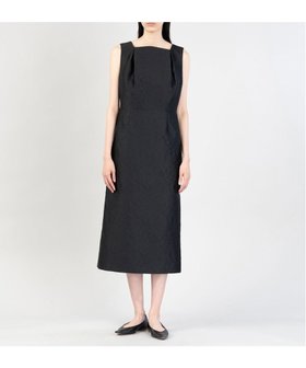 【23区/NIJYUSANKU】 【エステータ】シャイニージャカード ワンピース人気、トレンドファッション・服の通販 founy(ファニー) ファッション Fashion レディースファッション Fashion for Women ワンピース Dresses イタリア Italy エレガント 上品 Elegant 春 Spring カッティング Cutting Detail ジャカード／ジャガード Jacquard, Woven Pattern ノースリーブ Sleeveless, No-Sleeve フォルム Silhouette, Form フラワー Flower, Floral S/S・春夏 SS, Spring/Summer, Warm Season 夏 Summer ビジネス 仕事 通勤 Business / Work / Commuting |ID:prp329100004855577