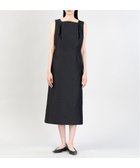 【23区/NIJYUSANKU】の【エステータ】シャイニージャカード ワンピース 人気、トレンドファッション・服の通販 founy(ファニー) ファッション Fashion レディースファッション Fashion for Women ワンピース Dresses イタリア Italy エレガント 上品 Elegant 春 Spring カッティング Cutting Detail ジャカード／ジャガード Jacquard, Woven Pattern ノースリーブ Sleeveless, No-Sleeve フォルム Silhouette, Form フラワー Flower, Floral S/S・春夏 SS, Spring/Summer, Warm Season 夏 Summer ビジネス 仕事 通勤 Business / Work / Commuting thumbnail ブラック系|ID: prp329100004855577 ipo3291000000035790587