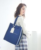 【スタイルコード/STYLE CODE】の【MERCURYDUO/マーキュリーデュオ】カードケース付 キャンバストートバッグ 推し活バッグ ネイビー|ID: prp329100004855581 ipo3291000000035790776