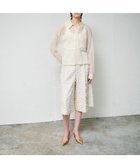 【グレース コンチネンタル/GRACE CONTINENTAL】のリボンヤーンフレアパンツ キナリ|ID: prp329100004855583 ipo3291000000035791040