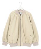 【ジェイプレスヨークストリート/J.PRESS YORK STREET】の【WOMEN】ギャザーMA-1 ジャケット アイボリー系|ID: prp329100004855584 ipo3291000000035791084