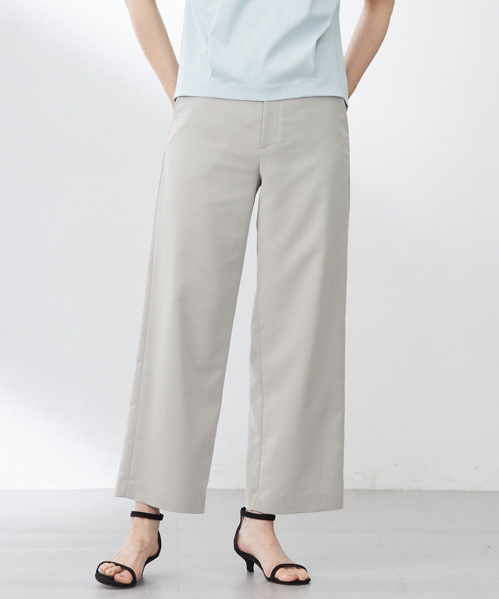 【ジェイ プレス/J.PRESS】の【洗える】Crispyツイル ストレート パンツ インテリア・キッズ・メンズ・レディースファッション・服の通販 founy(ファニー) 　ファッション　Fashion　レディースファッション　Fashion for Women　パンツ　Pants & Trousers　サテン　Satin, Glossy Fabric　ストレッチ　Stretch, Stretchy Fabric　ストレート　Straight, Straight Cut　ツイル　Twist, Twisted Detail　フィット　Fit, Slim Fit　ミックス　Mix, Mixed Style　リラックス　Relax, Relaxed Fit　ワイド　Wide, Wide Fit　エレガント 上品　Elegant　夏　Summer　春　Spring　S/S・春夏　SS, Spring/Summer, Warm Season　洗える　Machine Washable　ベージュ系|ID: prp329100004855589 ipo3291000000035791405