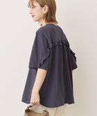 【アメリカンホリック/AMERICAN HOLIC】のバックフリルラウンドカットプルオーバー 人気、トレンドファッション・服の通販 founy(ファニー) ファッション Fashion レディースファッション Fashion for Women トップス・カットソー Cut & Sew Tops シャツ・ブラウス・オフィスカジュアル Elegant Blouses & Button-Ups ロングTシャツ・Tシャツ Longline T-Shirts & Tees カジュアルプルオーバー・ニットトップス Pullovers & Knit Tops / Casual Pullovers カットソー・ベーシックTシャツ Cut-and-Sewn Tops / Stretch Tees & Basics カットソー Cut and Sewn Top フェミニン Feminine, Girly フリル Frill, Ruffle ヘムライン Hemline, Bottom Cut ボトム Bottoms, Lower Wear ポケット Pocket, Pocket Detail ラウンド Round, Round Neck 夏 Summer 春 Spring S/S・春夏 SS, Spring/Summer, Warm Season thumbnail Charcoal Gray|ID: prp329100004855620 ipo3291000000035792948