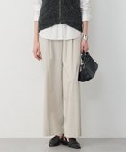 【アイシービー/iCB】のドライリネンストレッチ ワイドストレートパンツ トープ|ID: prp329100004855634 ipo3291000000035793457