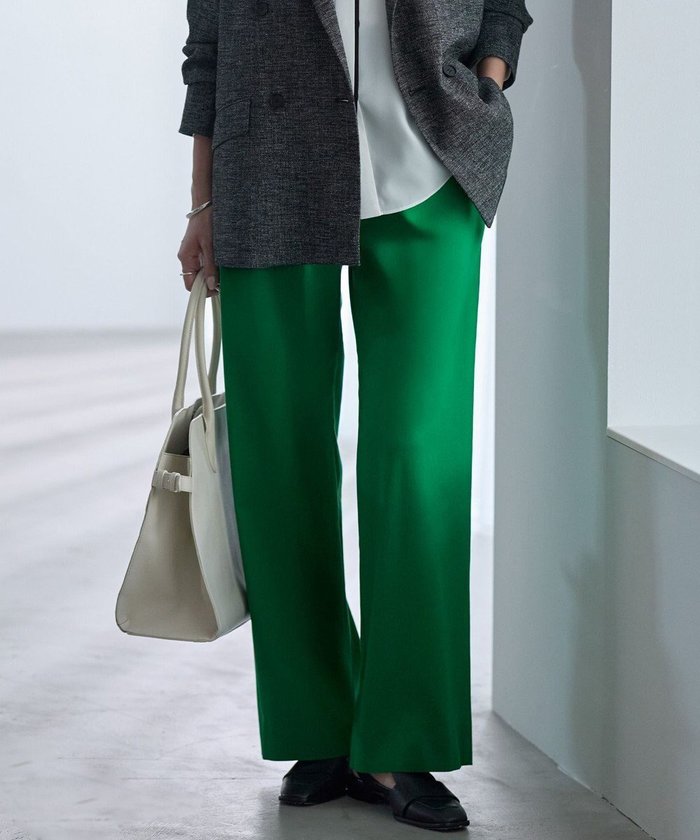 【アイシービー/iCB】のドライリネンストレッチ ワイドストレートパンツ インテリア・キッズ・メンズ・レディースファッション・服の通販 founy(ファニー) https://founy.com/ ファッション Fashion レディースファッション Fashion for Women パンツ Pants & Trousers 春 Spring 吸水 Absorbent, Quick-Dry ストレッチ Stretch, Stretchy Fabric ストレート Straight, Straight Cut スマート Smart, Elegant ネップ Nepp, Slub Yarn リネン Linen, Linen Fabric ワイド Wide, Wide Fit S/S・春夏 SS, Spring/Summer, Warm Season 夏 Summer ビジネス 仕事 通勤 Business / Work / Commuting 2026年 2026 |ID: prp329100004855634 ipo3291000000035856991