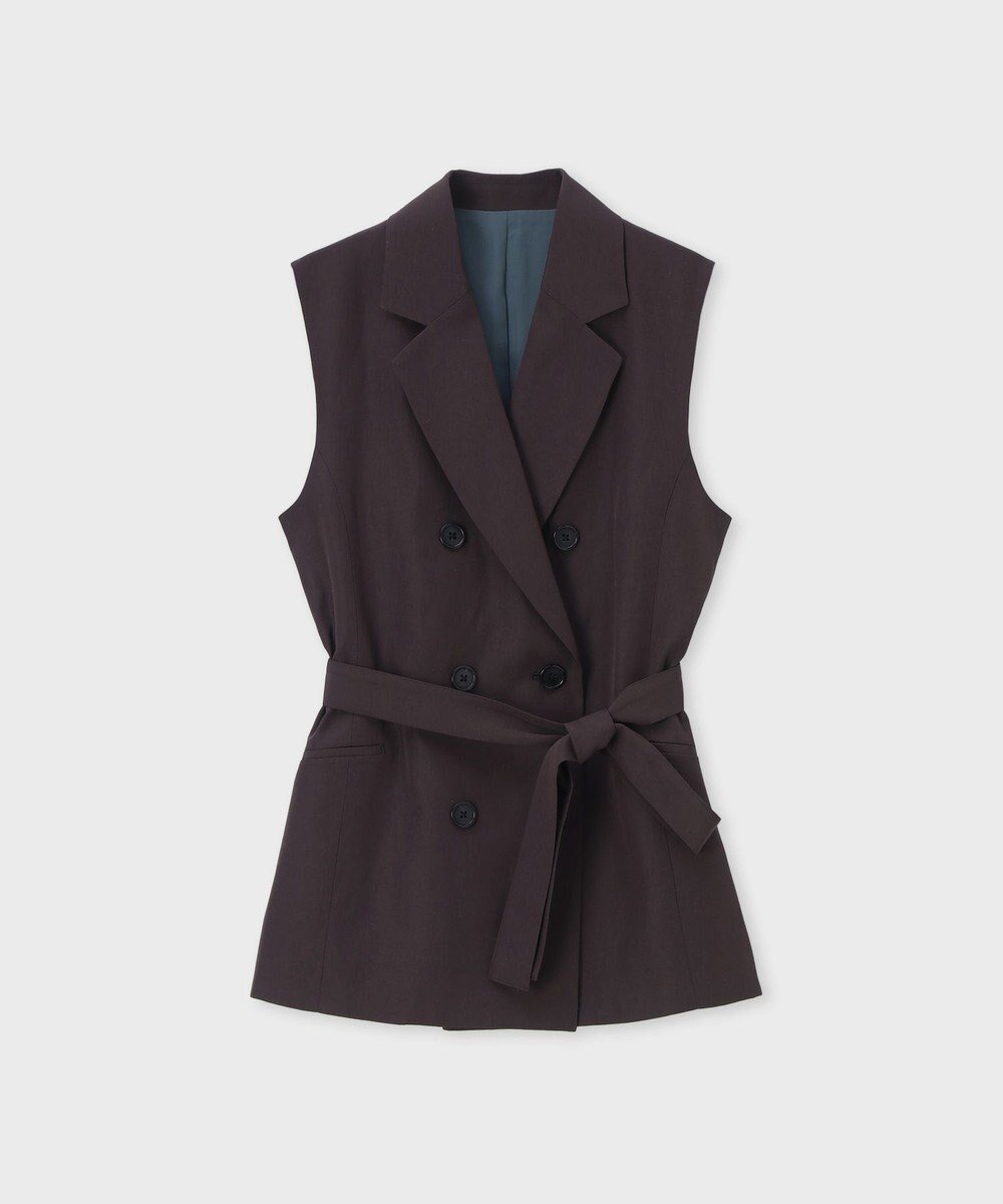 【ポール スミス/Paul Smith】のリネンミックス ジレ インテリア・キッズ・メンズ・レディースファッション・服の通販 founy(ファニー) 　ファッション　Fashion　レディースファッション　Fashion for Women　アウター　Coat / Outerwear Collection　トップス・カットソー　Cut & Sew Tops　ベスト&ジレ / 重ね着スタイル　Vests & Gilets　カットソー　Cut and Sewn Top　クラシック　Classic, Timeless Style　ストライプ　Stripe, Striped Pattern　セットアップ　Set-Up, Coordinated Outfit　ダブル　Double, Double-Breasted　ベスト　Vest, Waistcoat　ポケット　Pocket, Pocket Detail　ミックス　Mix, Mixed Style　リネン　Linen, Linen Fabric　夏　Summer　S/S・春夏　SS, Spring/Summer, Warm Season　A/W・秋冬　Autumn/Winter　ライラック|ID: prp329100004855684 ipo3291000000035793754