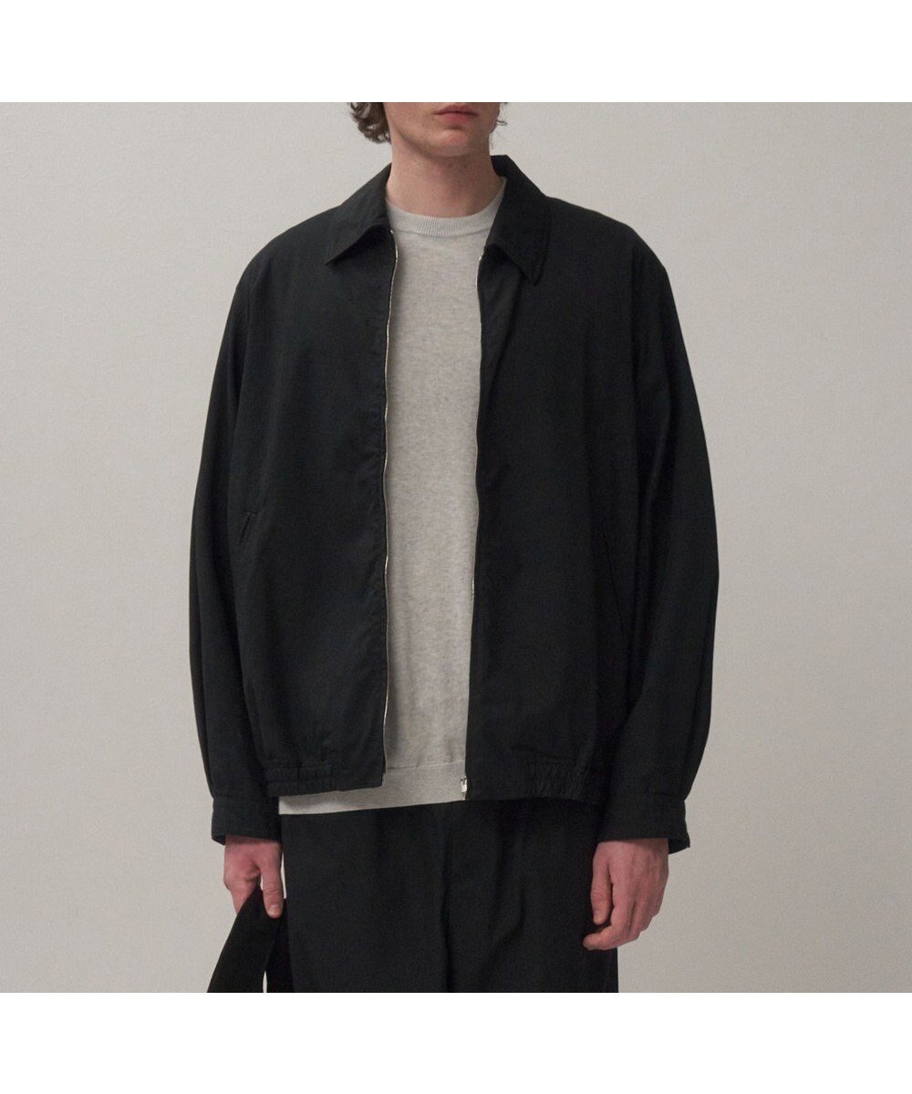 【エイトン/ATON】のLIGHT TC GABARDINE ウォッシュドハリントンジャケット - UNISEX インテリア・キッズ・メンズ・レディースファッション・服の通販 founy(ファニー) 　ファッション　Fashion　レディースファッション　Fashion for Women　アウター　Coat / Outerwear Collection　レディースジャケット・軽アウター　Jackets　ブルゾンジャケット・スポーティアウター　Blouson Jackets　ユニセックス　Unisex, Genderless　ジャケット　Jacket, Outerwear　ブルゾン　Blouson, Bomber Jacket　リラックス　Relax, Relaxed Fit　夏　Summer　春　Spring　S/S・春夏　SS, Spring/Summer, Warm Season　BLACK|ID: prp329100004855694 ipo3291000000035793989
