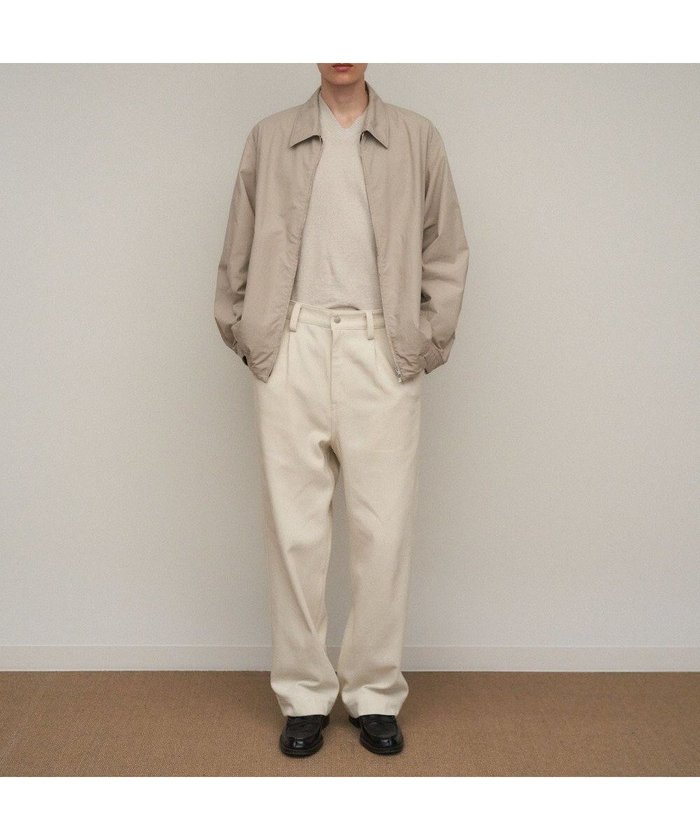 【エイトン/ATON】のLIGHT TC GABARDINE ウォッシュドハリントンジャケット - UNISEX インテリア・キッズ・メンズ・レディースファッション・服の通販 founy(ファニー) https://founy.com/ ファッション Fashion レディースファッション Fashion for Women アウター Coat / Outerwear Collection レディースジャケット・軽アウター Jackets ブルゾンジャケット・スポーティアウター Blouson Jackets ユニセックス Unisex, Genderless ジャケット Jacket, Outerwear ブルゾン Blouson, Bomber Jacket リラックス Relax, Relaxed Fit 夏 Summer 春 Spring S/S・春夏 SS, Spring/Summer, Warm Season |ID: prp329100004855694 ipo3291000000035893627