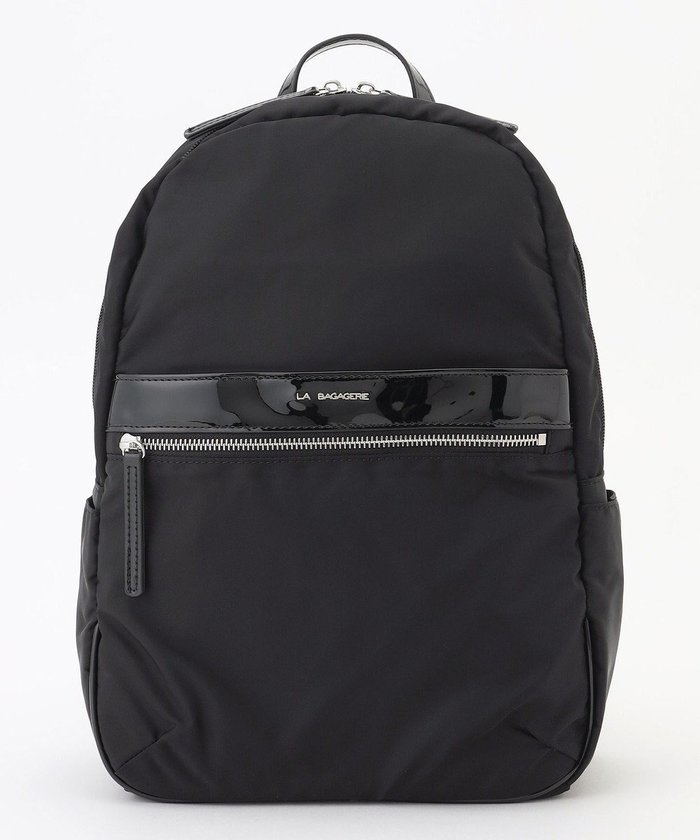 【ラ バガジェリー/LA BAGAGERIE】のエナメルアクセントリュックサック インテリア・キッズ・メンズ・レディースファッション・服の通販 founy(ファニー) https://founy.com/ ファッション Fashion レディースファッション Fashion for Women バッグ Bags エナメル Patent Leather シンプル Simple, Minimal スマート Smart, Elegant トラベル Travel, Travel Gear ポケット Pocket, Pocket Detail マグネット Magnet, Magnetic Closure リュック Backpack, Rucksack 軽量 Lightweight, Ultra Light ビジネス 仕事 通勤 Business / Work / Commuting |ID: prp329100004855703 ipo3291000000035794357