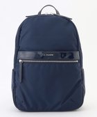 【ラ バガジェリー/LA BAGAGERIE】のエナメルアクセントリュックサック ネイビー|ID: prp329100004855703 ipo3291000000035794371