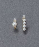 【フィービィー/phoebe】の【金属アレルギー対応】2setラインパールイヤーカフ ゴールド/ニッケルフリー ゴールド|ID: prp329100004856132 ipo3291000000035805266