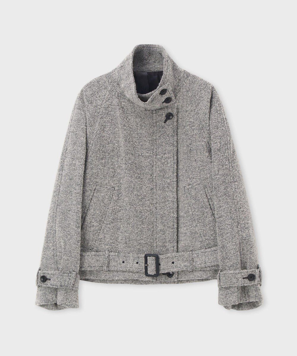 【ポール スミス/Paul Smith】のヘリンボーン ツイード スタンドカラー ブルゾン 人気、トレンドファッション・服の通販 founy(ファニー) 　ファッション　Fashion　レディースファッション　Fashion for Women　アウター　Coat / Outerwear Collection　レディースジャケット・軽アウター　Jackets　ブルゾンジャケット・スポーティアウター　Blouson Jackets　おすすめ　Recommended / Our Picks　ジャケット　Jacket, Outerwear　スタンド　Stand Collar, Upright Stand　ダウン　Down, Puffer　ツイード　Twill, Twill Weave　デニム　Denim, Jeans Material　ブルゾン　Blouson, Bomber Jacket　プリント　Print, Printed Pattern　ミックス　Mix, Mixed Style　ライダースジャケット　Riders, Biker Jacket　ループ　Loop, Loop Knit　ワイド　Wide, Wide Fit　A/W・秋冬　Autumn/Winter　 other-1|ID: prp329100004856205 ipo3291000000035807230