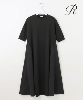 【23区/NIJYUSANKU】 【R(アール)】ナイロンタフタドッキング ニットワンピース人気、トレンドファッション・服の通販 founy(ファニー) ファッション Fashion レディースファッション Fashion for Women ワンピース Dresses ニットワンピース Knit Dresses 軽量 Lightweight, Ultra Light タフタ Taffeta, Structured Fabric ドッキング Docking, Mixed Material なめらか Smooth, Silky Texture 人気 Popular, Best Seller 半袖 Short Sleeve, Half Sleeve A/W・秋冬 Autumn/Winter 冬 Winter / This Winter エレガント 上品 Elegant 2025年 2025 2025-2026秋冬・A/W Autumn/Winter 2025–26 AW25–26 |ID:prp329100004856423