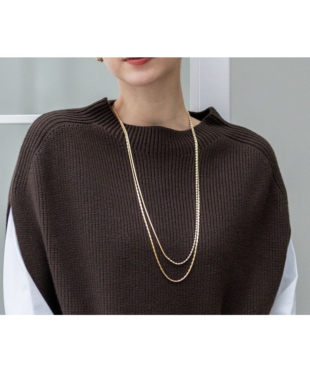 【23区/NIJYUSANKU】のチェーンコンビ ネックレス 人気、トレンドファッション・服の通販 founy(ファニー) 　ファッション　Fashion　レディースファッション　Fashion for Women　ジュエリー　Jewelry　ネックレス　Necklaces & Pendants　2025年　2025　2025-2026秋冬・A/W　Autumn/Winter 2025–26 AW25–26　冬　Winter / This Winter　アクセサリー　Fashion Accessories　コンビ　Combo, Combination Style　シンプル　Simple, Minimal　チェーン　Chain, Chain Strap　トレンド　Trend, Trending Now　ネックレス　Necklace, Pendant Necklace　A/W・秋冬　Autumn/Winter　 other-1|ID: prp329100004856462 ipo3291000000035813014