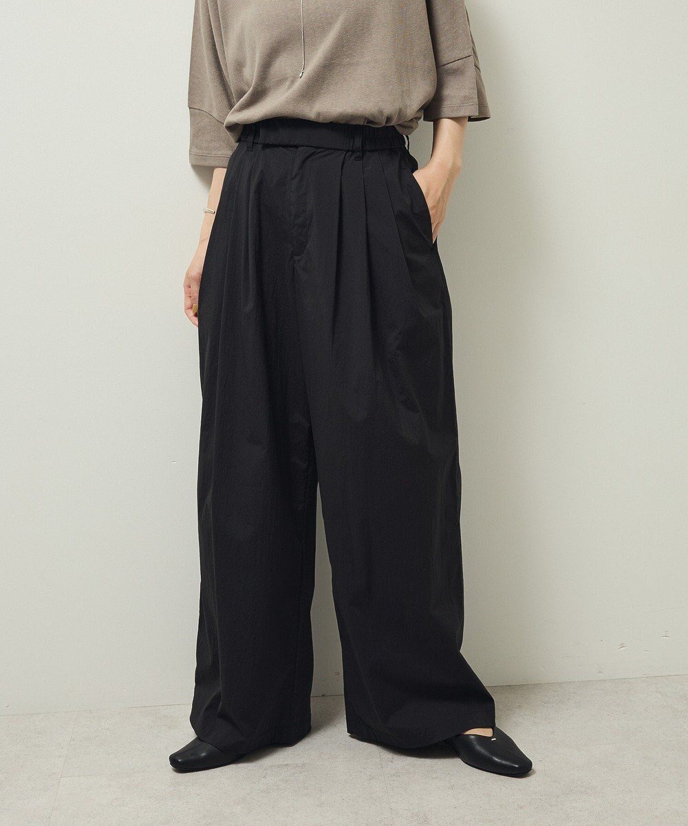 【グリーンパークス/Green Parks】の・ELENCARE DUE スリータックパンツ インテリア・キッズ・メンズ・レディースファッション・服の通販 founy(ファニー) ファッション Fashion レディースファッション Fashion for Women パンツ Pants & Trousers おすすめ Recommended / Our Picks ポケット Pocket, Pocket Detail ロング Long, Long-Length ワイド Wide, Wide Fit A/W・秋冬 Autumn/Winter Black|ID: prp329100004856593 ipo3291000000035815964