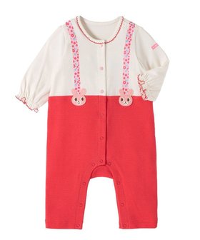 【ミキハウスホットビスケッツ/MIKI HOUSE HOT BISCUITS / KIDS】の【70-80cm】キャビットサスペンダーカバーオール 人気、トレンドファッション・服の通販 founy(ファニー) ファッション Fashion キッズファッション Fashion for Kids サスペンダー Suspenders, Braces 長袖 Long Sleeve, Full Sleeve ベビー Baby, Babywear ロンパース Romper, Jumpsuit 冬 Winter / This Winter A/W・秋冬 Autumn/Winter S/S・春夏 SS, Spring/Summer, Warm Season おすすめ Recommended / Our Picks 夏 Summer ギフト プレゼント Gift / Present |ID:prp329100004856823