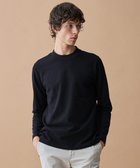 【ジョセフ アブード/JOSEPH ABBOUD / MEN】の【JAPANファブリック・日本縫製・清涼】ミラノリブWフェイス長袖Tシャツ ネイビー系|ID: prp329100004856828 ipo3291000000035824936