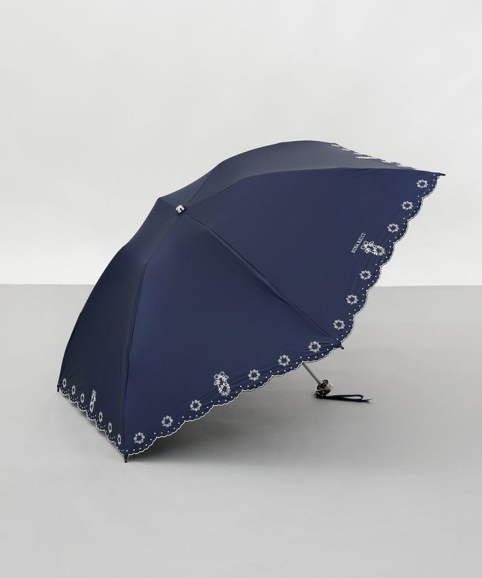 【アウロラ/AURORA】のNINA RICCI(ニナリッチ)花柄刺繍晴雨兼用パラソル(折りたたみ傘) インテリア・キッズ・メンズ・レディースファッション・服の通販 founy(ファニー) https://founy.com/ ファッション Fashion レディースファッション Fashion for Women レイングッズ・傘・晴雨兼用傘 Umbrellas & Rain Gear ドット Polka Dot, Dot Pattern フレンチ French, French Style ロマンティック Romantic, Feminine Style 傘 Umbrella, Parasol 日傘 Parasol, UV Umbrella 軽量 Lightweight, Ultra Light |ID: prp329100004856856 ipo3291000000035825882