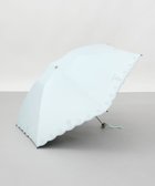 【アウロラ/AURORA】のNINA RICCI(ニナリッチ)花柄刺繍晴雨兼用パラソル(折りたたみ傘) ミントグリーン|ID: prp329100004856856 ipo3291000000035825886