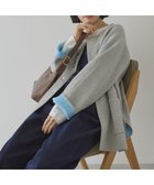 【アメリカンホリック/AMERICAN HOLIC】のWフェイスラウンドヘム ラグランニットカーディガン Gray Mixture|ID: prp329100004856901 ipo3291000000035827576