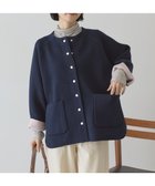 【アメリカンホリック/AMERICAN HOLIC】のWフェイスラウンドヘム ラグランニットカーディガン Dark Navy|ID: prp329100004856901 ipo3291000000035827581