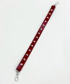 【ウィゴー/WEGO】のスタッズベルトハンドストラップ レッド|ID: prp329100004857027 ipo3291000000035834637