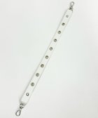 【ウィゴー/WEGO】のスタッズベルトハンドストラップ ホワイト|ID: prp329100004857027 ipo3291000000035834639