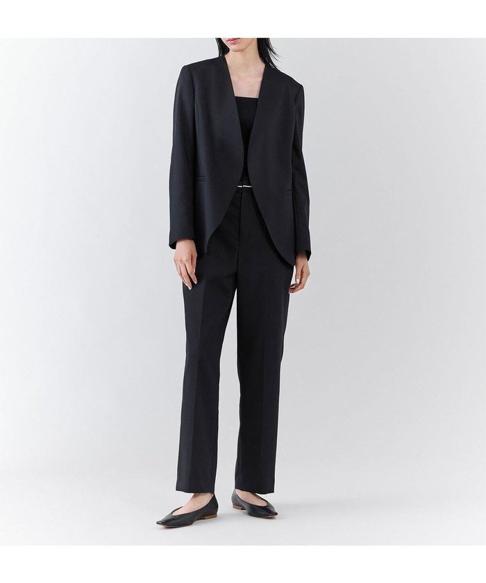 【23区/NIJYUSANKU】の【エステータ】ライトダブルクロス ジャケット インテリア・キッズ・メンズ・レディースファッション・服の通販 founy(ファニー) https://founy.com/ ファッション Fashion レディースファッション Fashion for Women アウター Coat / Outerwear Collection レディースジャケット・軽アウター Jackets ノーカラージャケット / シンプル上品コーデ Collarless Jackets カッティング Cutting Detail ジャケット Jacket, Outerwear セットアップ Set-Up, Coordinated Outfit ハンド Hand, Handmade フロント Front, Front Design ボトム Bottoms, Lower Wear A/W・秋冬 Autumn/Winter S/S・春夏 SS, Spring/Summer, Warm Season おすすめ Recommended / Our Picks 夏 Summer |ID: prp329100004857049 ipo3291000000035835411