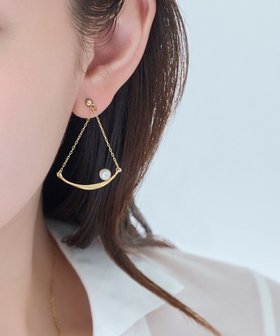 【フィービィー/phoebe】の【金属アレルギー対応】スライヴパールトライアングルピアス ゴールド/ニッケルフリー 人気、トレンドファッション・服の通販 founy(ファニー) ファッション Fashion レディースファッション Fashion for Women アクセサリー Fashion Accessories シンプル Simple, Minimal ネックレス Necklace, Pendant Necklace バランス Balance, Style Balance パール Pearl, Pearl Accent メタル Metal, Metal Parts モチーフ Motif, Design Theme 片耳 One-Ear, Single Earring |ID:prp329100004857113