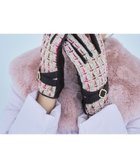 【トッカ/TOCCA】の【タッチパネル対応】TWEED GLOVES 手袋 ピンク系|ID: prp329100004857130 ipo3291000000035838913