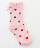 【エニィ/ANY / KIDS】のいちご総柄ソックス ピンク|ID: prp329100004857158 ipo3291000000035841071