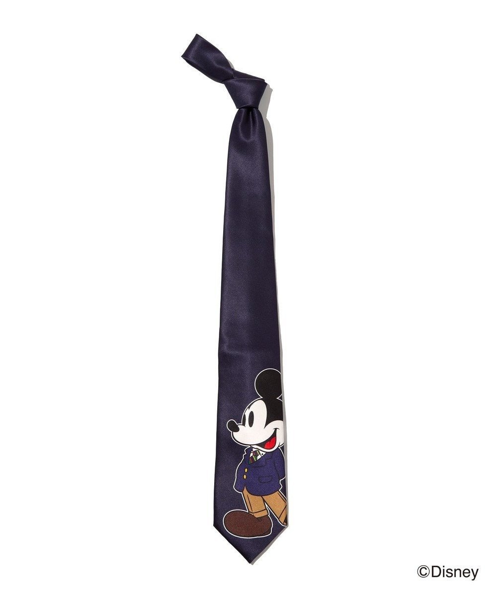 【ジェイ プレス/J.PRESS / MEN】の【DISNEY COLLECTION】シルクサテンプリント ネクタイ / ミッキーマウス インテリア・キッズ・メンズ・レディースファッション・服の通販 founy(ファニー) ファッション Fashion メンズファッション Fashion for Men コレクション Collection, Seasonal Line サテン Satin, Glossy Fabric シルク Silk, 100% Silk スーツ Suit, Formalwear 人気 Popular, Best Seller プリント Print, Printed Pattern ネイビー系|ID: prp329100004857176 ipo3291000000035841708